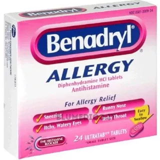 benadryl